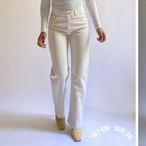ISO Djerf Avenue Cream Jeans